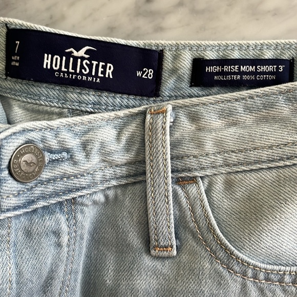 Hollister 3” High Rise Mom Short size 28 (7) spotless excellent condition - Picture 5 of 5